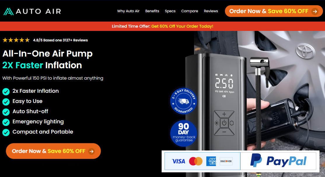 Auto Air Pump Reviews: The Best AutoAir Tire Inflator for Fast, Reliable Performance